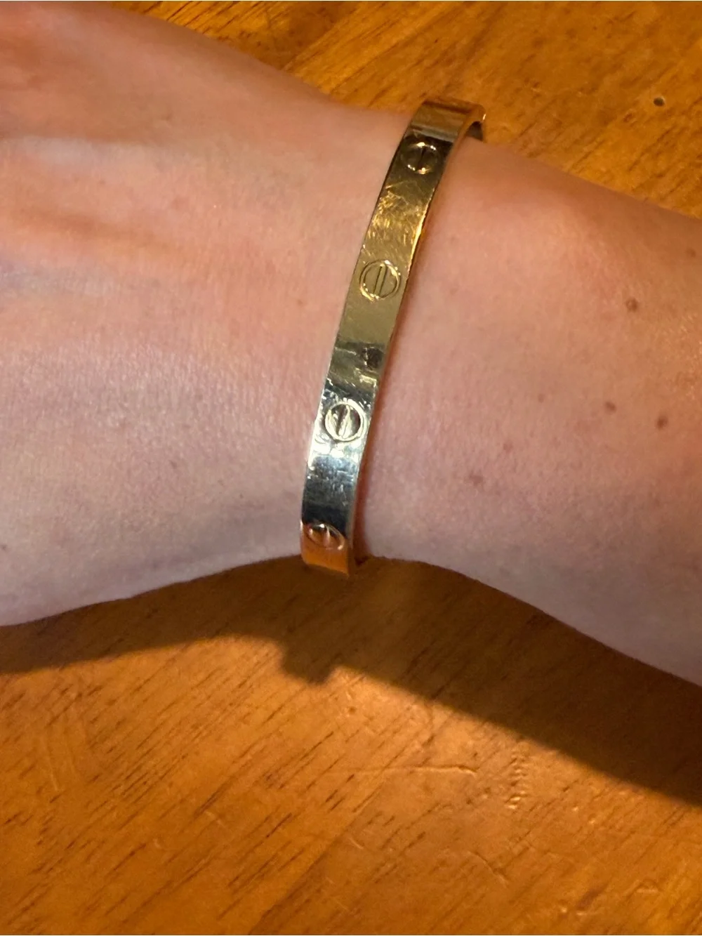 24HRS‼️Vintage 1970 Cartier x Charles Revson / Aldo Cipullo LOVE Bracelet. - Picture 2 of 9